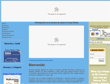 Tablet Screenshot of cpsbc.com.mx